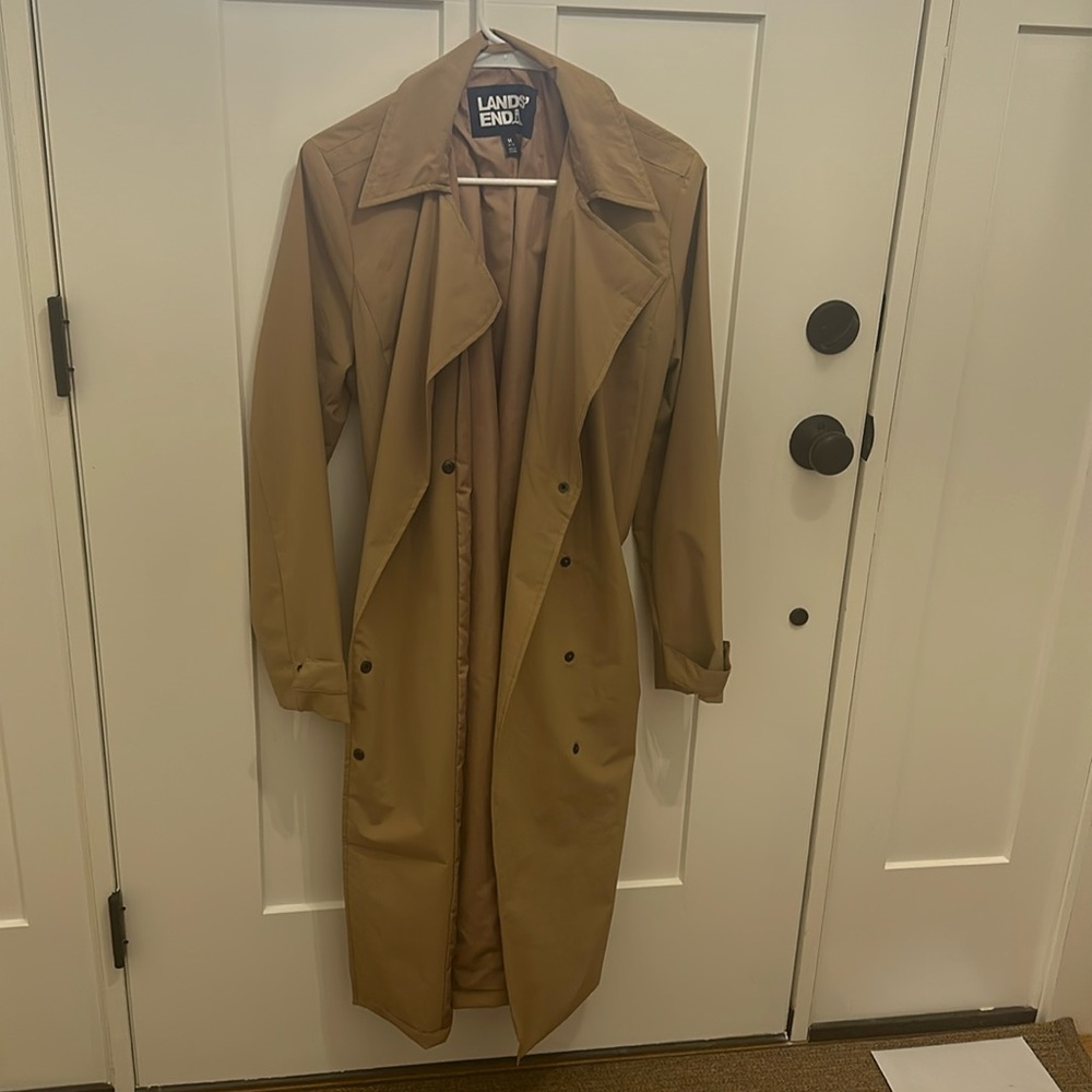 Upscale, raincoat